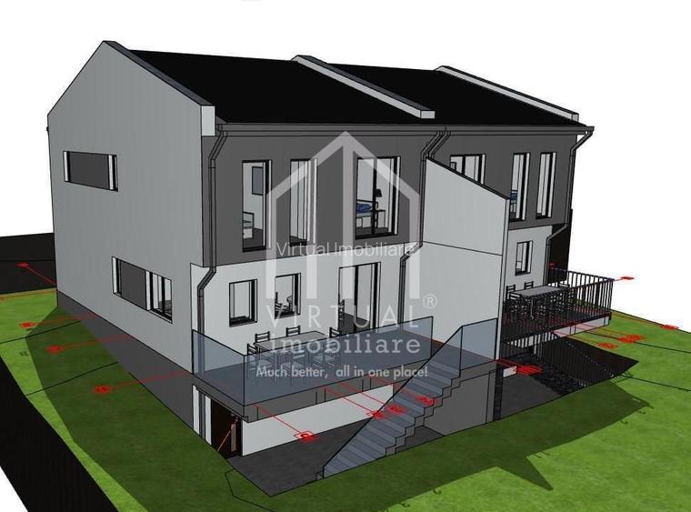 Duplex de vanzare pe Calea Cisnadiei cu pivnita- 2 terase si balcon - 16