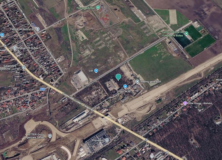 Teren pentru dezvoltare light industrial sau retail - Buftea Sud 5ha