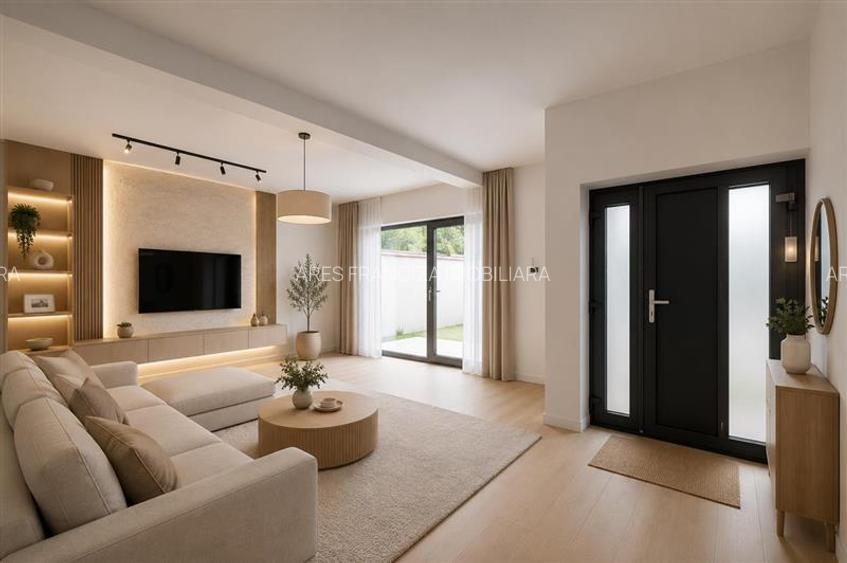 VILA  VOLUNTARI,4 CAMERE,3 BAI,154 MP,TEREN 193 MP - 6