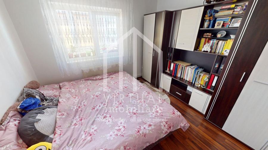 Apartament cu 3 camere, 66mp utili + balcon, etaj 3/4 - Terezian