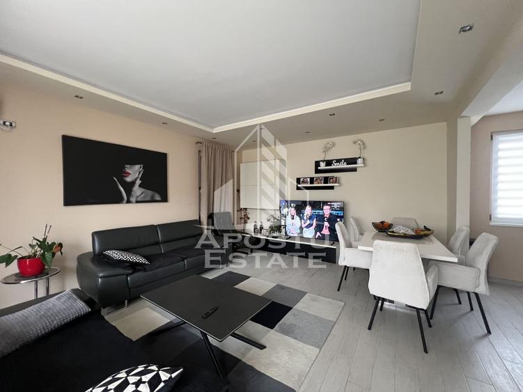 De vanzare penthouse 3 camere, mobilat modern zona Aradului Timisoara