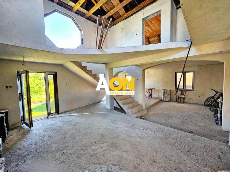 Casa la gri, S+P+M, 4 camere, 500 mp teren, Cetate, toate utilitatile