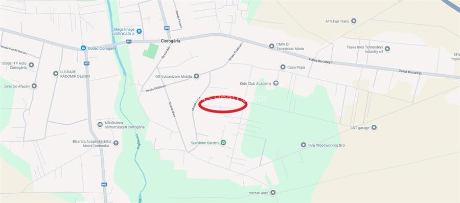Teren intravilan | 3993 mp | Ciorogarla, Ilfov | Utilitati - 3