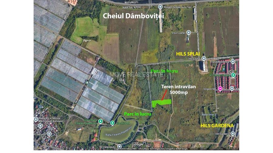 5000mp INTRAVILAN lângă BALTA FLOAREA POPEȘTIULUI - 2