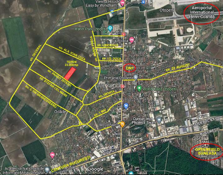 Oportunitate de Investitie in Otopeni - teren  23.000 mp - 3
