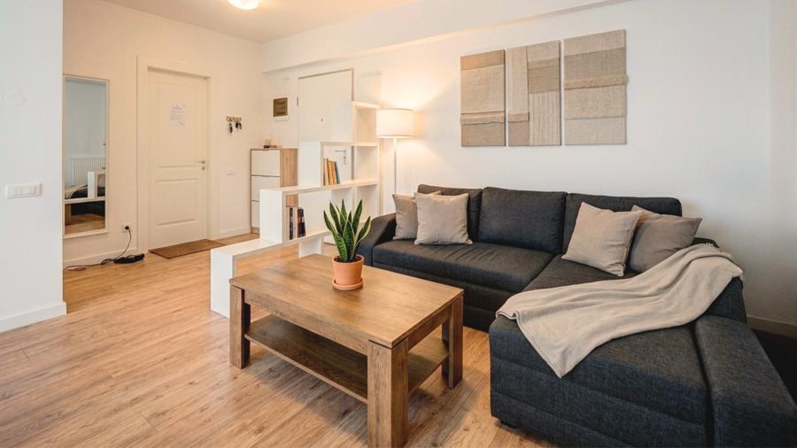 Mutare fără compromisuri, într-un apartament în care totul este nou.