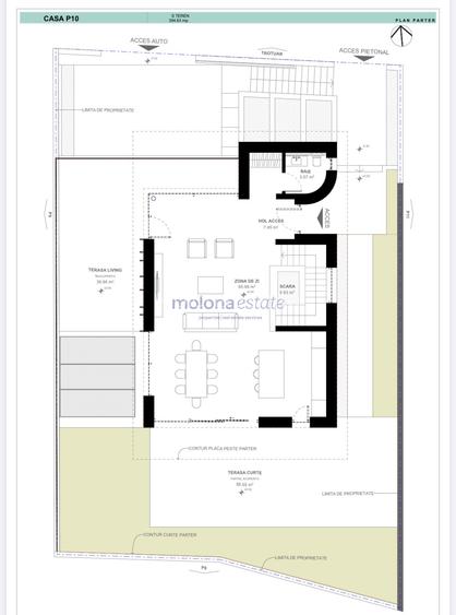 Teren autorizat de casa individuală, cartierul Europa, str luminii - 3