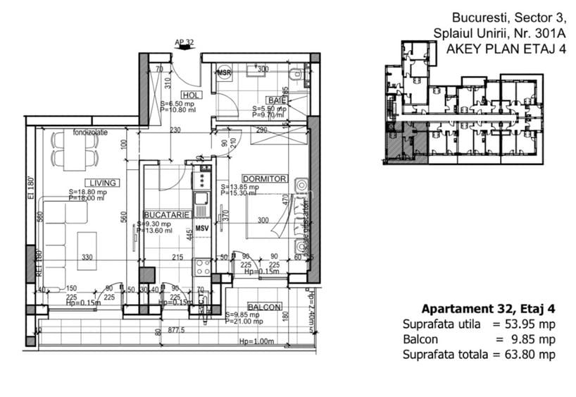 2 Camere Premium,Vedere Delta Vacaresti si Splaiul Unirii,Bloc Nou 90% Finalizat - 4