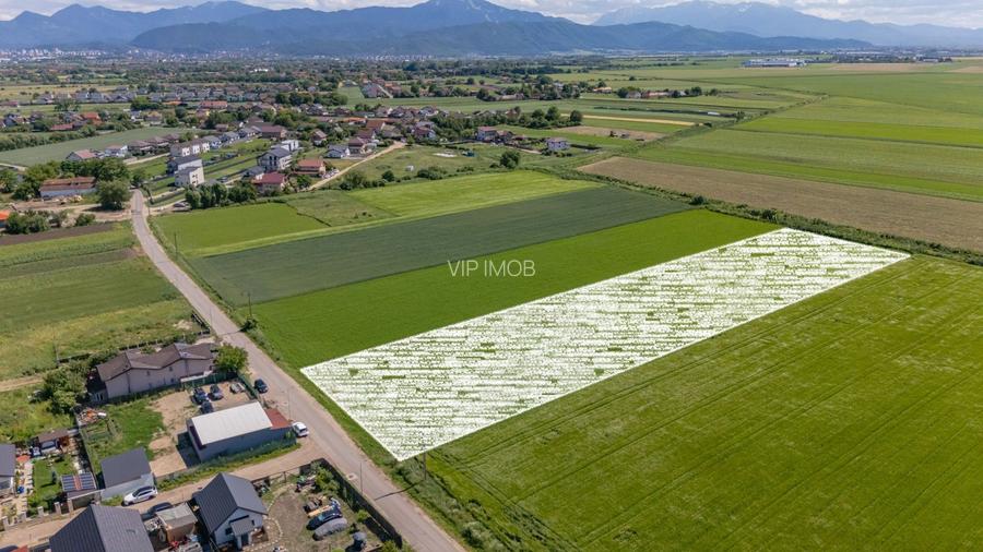 Teren 9.300 mp Stupini | Front 45.59 m la Asfalt | PUG Zonă L1c - 10