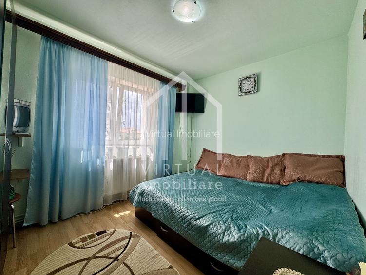 Apartament cu 2 camere, 43mp utili + balcon, etaj 4/8,  bloc cu lift - 10