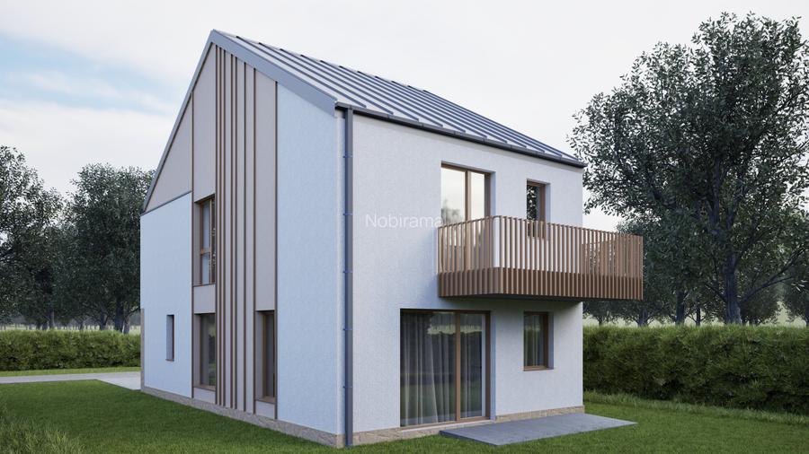 Casă 3 camere | 120m² | Intrare Popești, Baciu | Dezvoltator - 2