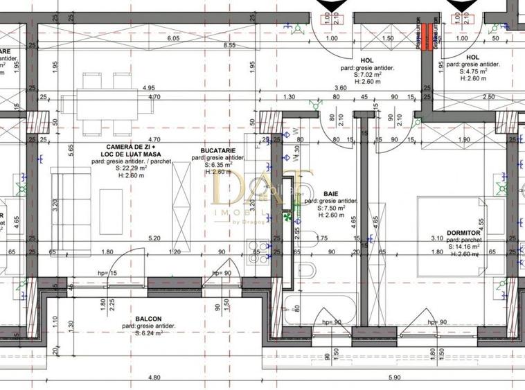 Apartament 2 camere | 57 mp | cu Panorama | Beta residence - 3