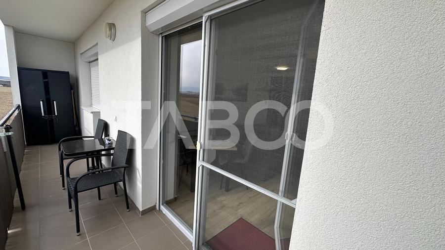 Apartament bloc cu lift 2 camere loc de parcare balcon Turnisor Sibiu