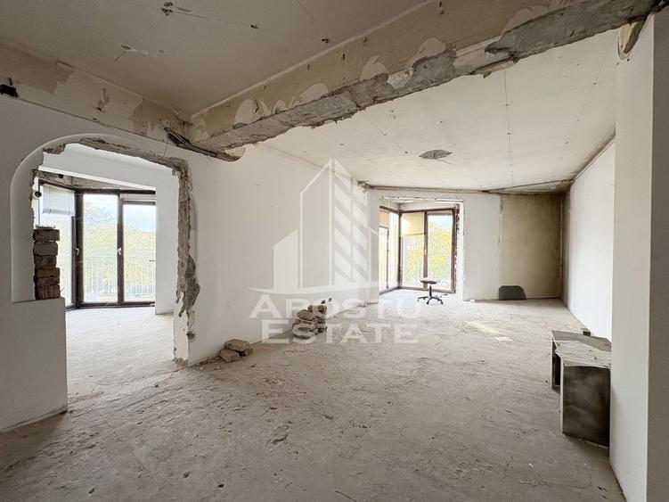 Vedere superbă spre Parcul Botanic, apartament 3 camere, Piața Unirii