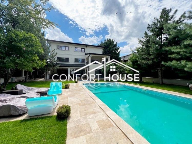 Vila P+2 in stil neoclasic, 1.128mp teren, piscina, PIPERA