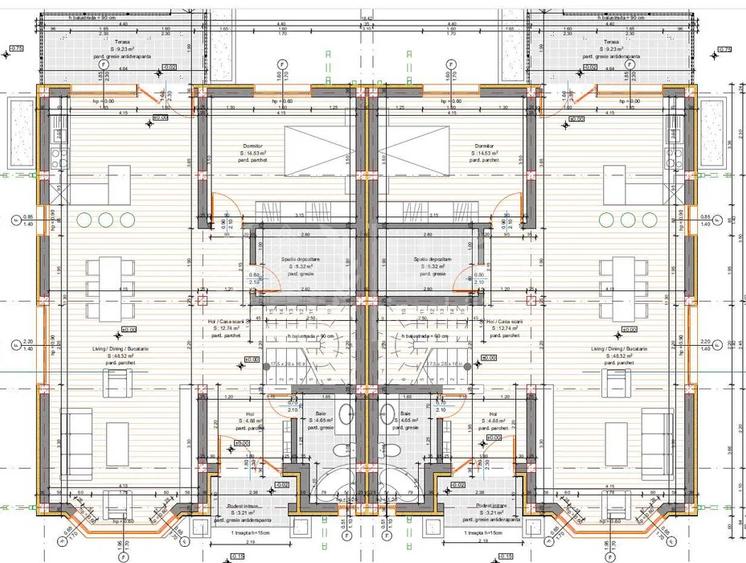 Duplex 5 camere | 168mp utili | 600mp teren | Sat. Gheorghieni