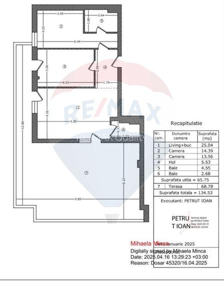 Apartament cu 3 camere | Fizicienilor | Sector3 | Terasa generoasa - 24