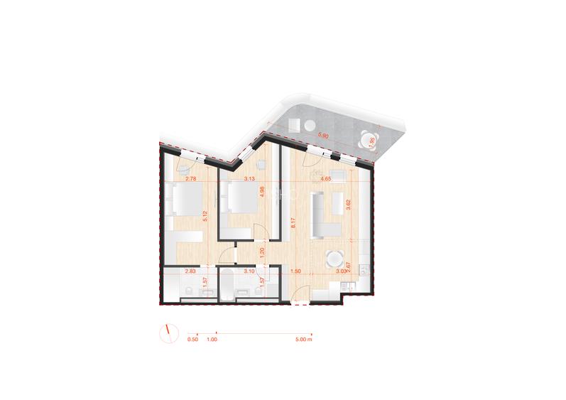 ISHO C - Apartamentul tău din parc, în care vei fi parte din viitorul Timișoarei - 1