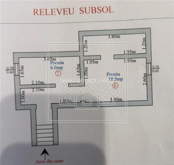 Casa de vanzare in Sibiu - curte comuna - 53 mp utili - Piata Cluj - 5
