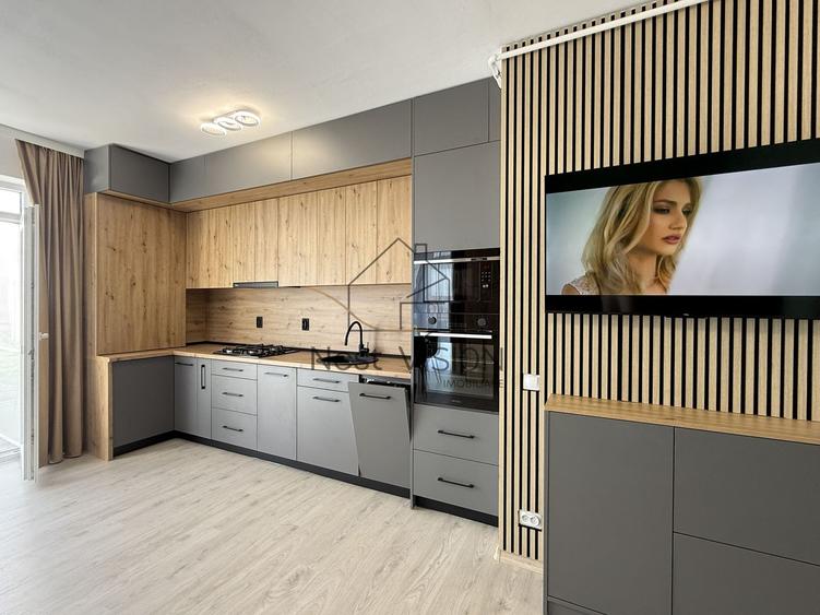 Apartament modern 2 camere + terasă panoramica 43 mp