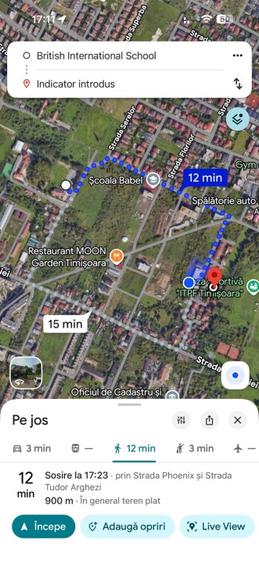 Vând teren Lipovei - str Tudor Arghezi Timisoara