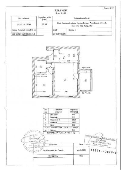 Apartament 2 Camere DS 103 | Luxuria Residence | Loc Parcare - 1