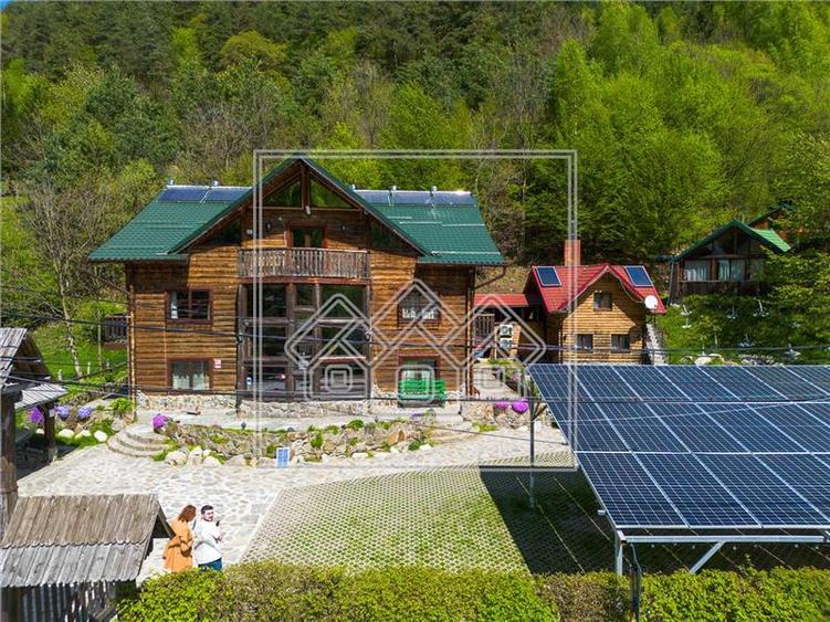 Complex turistic complet functional-zona Raul Sadului-afacere la cheie