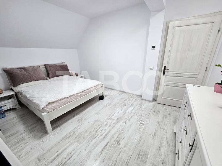 Casa individuala de vanzare teren 852 mp 5 camere 2 bai Selimbar Sibiu