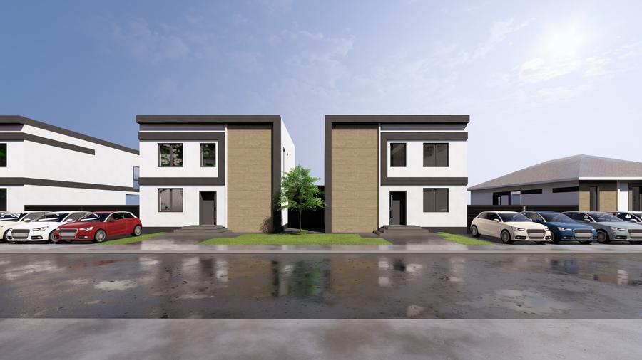 Casă elegantă cu 5 camere – P+1E – Tunari | Proiect nou exclusivist