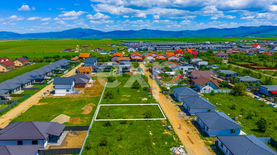 Comision 0% | Teren Intravilan 550 mp+ cota drum de acces/ Tărlungeni -BV