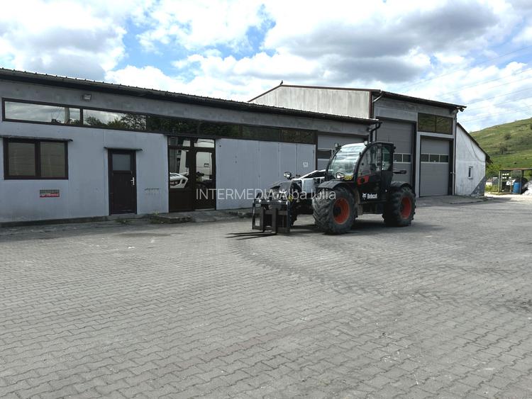 DEPOZIT 450 mp. Birouri Hala si TEREN Imprejmuit 4077 mp Asfalt - Utilitatile - 16