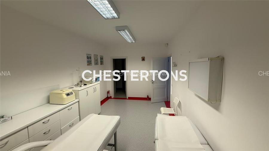 Apartament 3 camere pretabil cabinet medical / salon / birou. Mobilat, utilat in