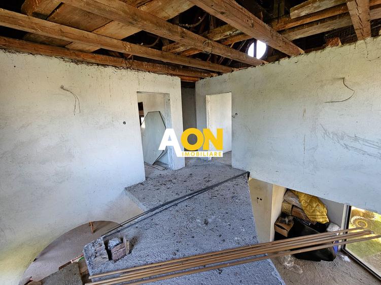 Casa la gri, S+P+M, 4 camere, 500 mp teren, Cetate, toate utilitatile