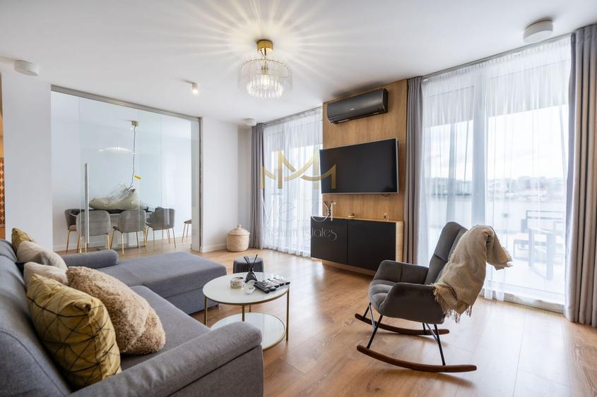 Penthouse superb cu 3 camere + terasa bloc nou | Gheorgheni!