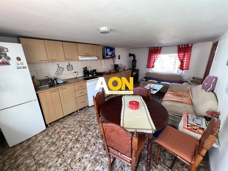 Casa de vanzare pretabila 2 familii, garaj, livada, comuna Pianu