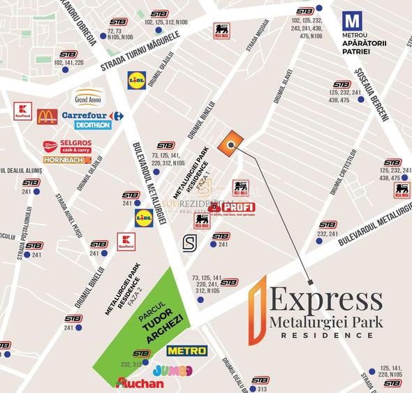 Apartament cu 2 camere de vanzare, tip studio, acces metrou, Berceni - 23