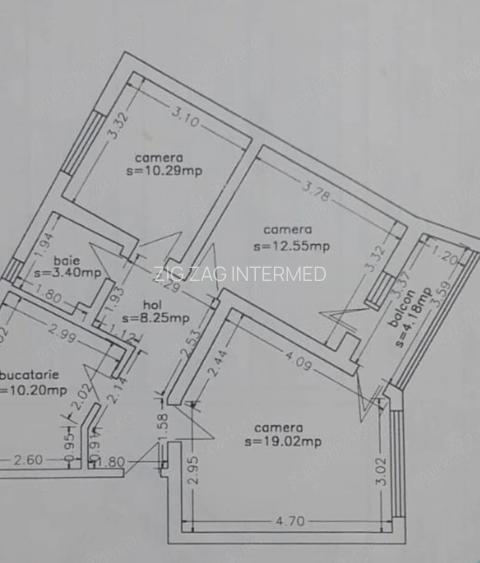 Tomis III, imobil 64 mp., bine pozitionat, intrare stradala. - 7