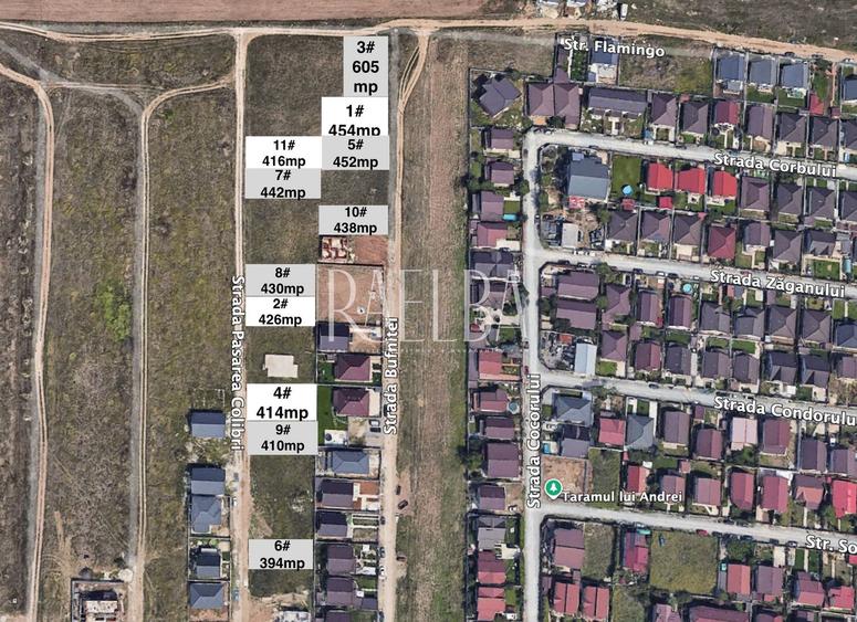 Dobroesti | Pantelimon | 11 Parcele teren 394-605mp |