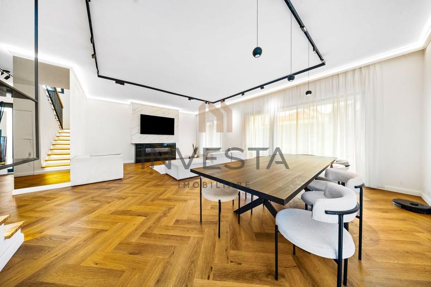 Casa individuala, 625 teren! Finisaje moderne, recent finalizata!
