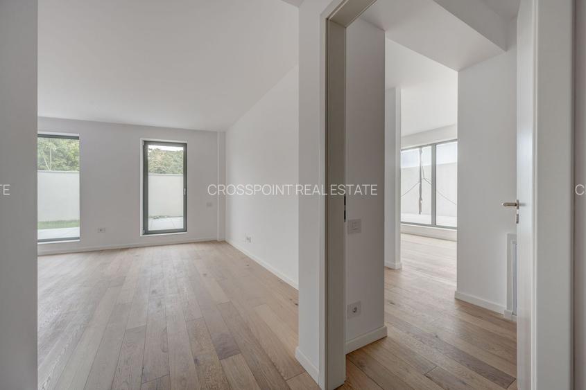 Apartament 4 camere cu gradina, bloc boutique, Timpuri Noi