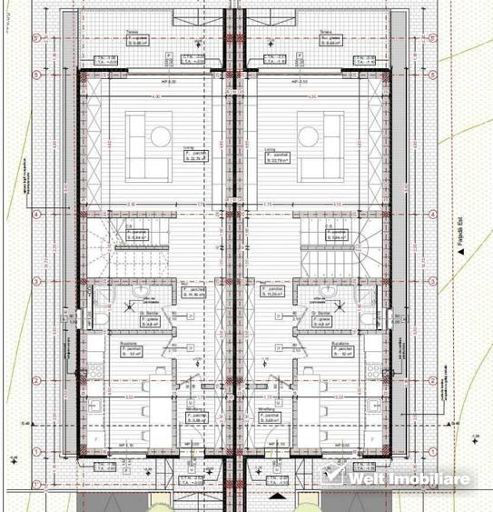 Casa/Duplex Floresti, gradina, parcare, zona Parc Poligon