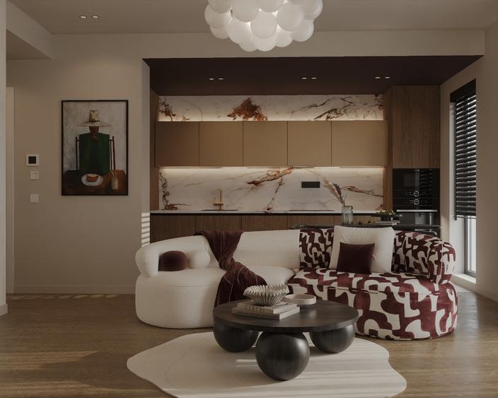 Apartament 2 camere | Nusco City | Vedere grădină | Comision 0%