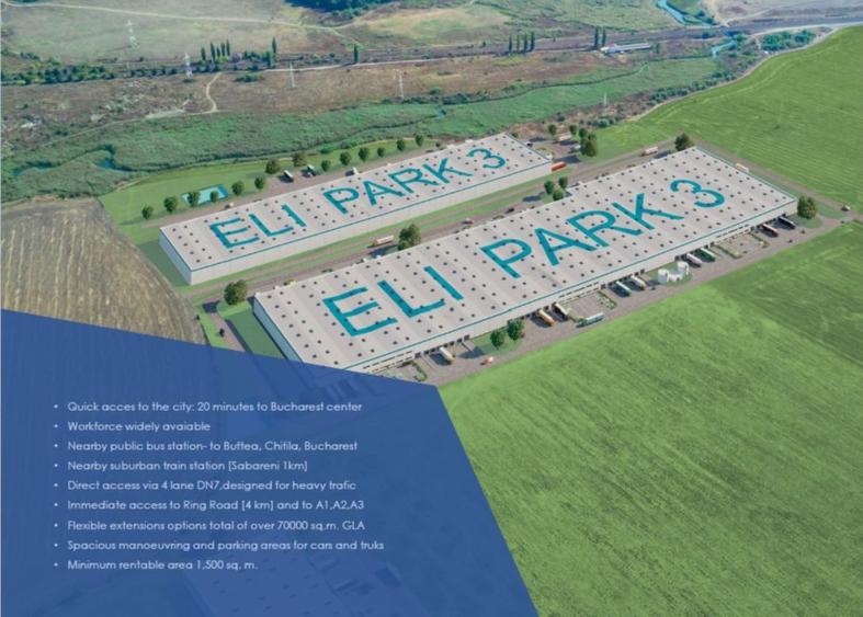 Spatiu industrial de inchiriat ELI Park 3