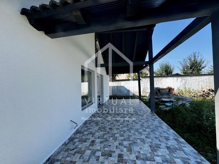Casa individuala pe un nivel, 94mp utili, la cheie, 500mp teren