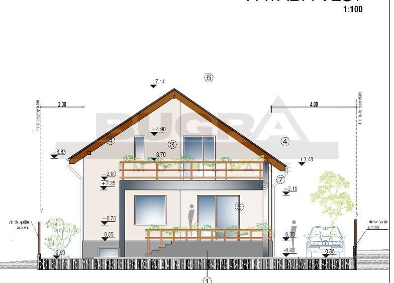 Teren 660 mp - autorizatie constructie, Chinteni