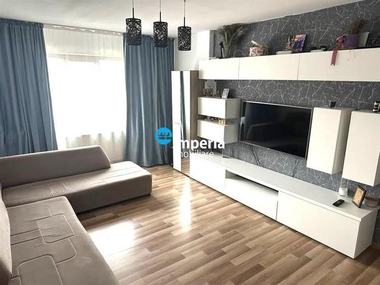 Apartament mobilat, 2 cam D 62 mp, vedere lac Hlincea, Iasi