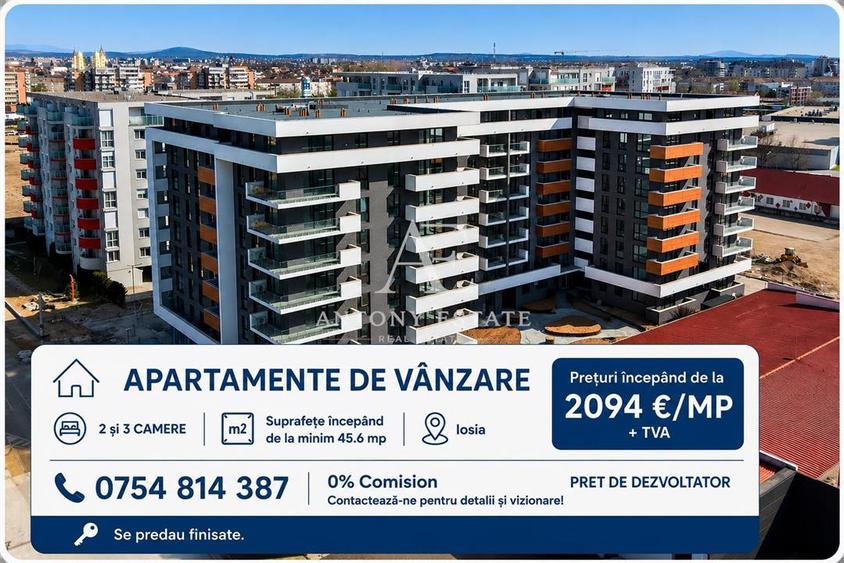 Antony Estate | Apartamente NOI 0% Comision - Iosia