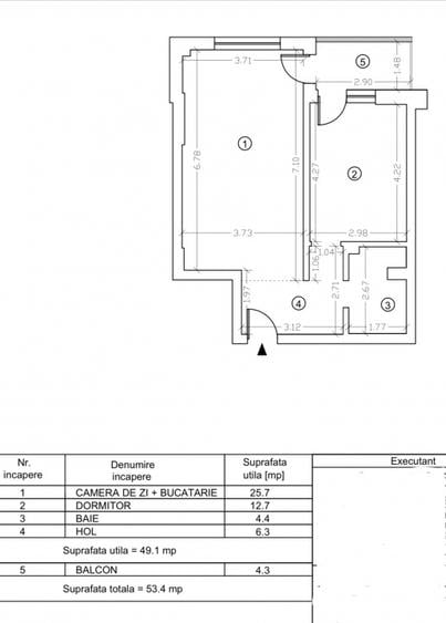 Apartament la 200 m de plaja in mamaia nord
