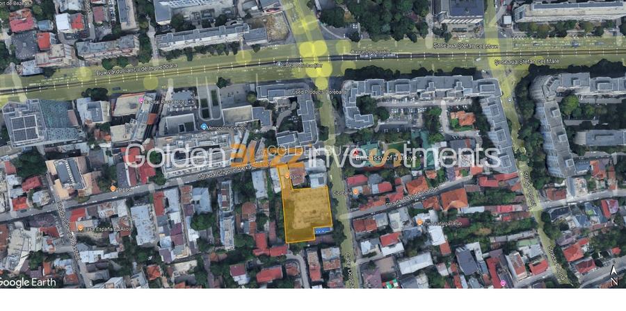 Teren 2.500 m² cu dublă deschidere – Calea Dorobanți - 2