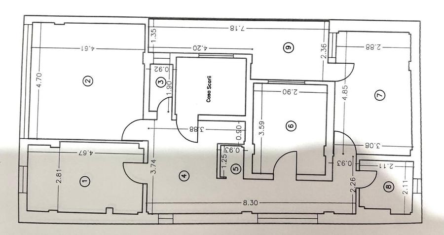 Delfinariu- apartament 3 camere in vila